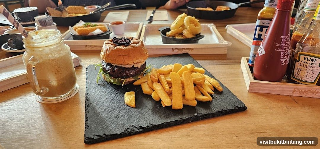 Burger and Fries