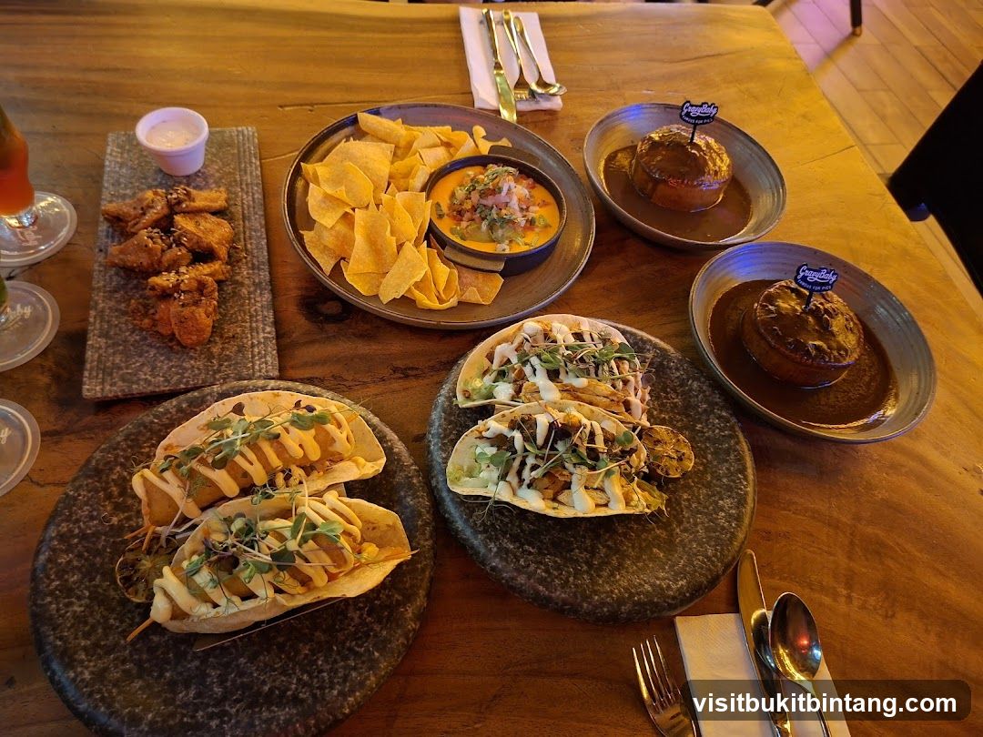 Assorted Appetizers and Pies