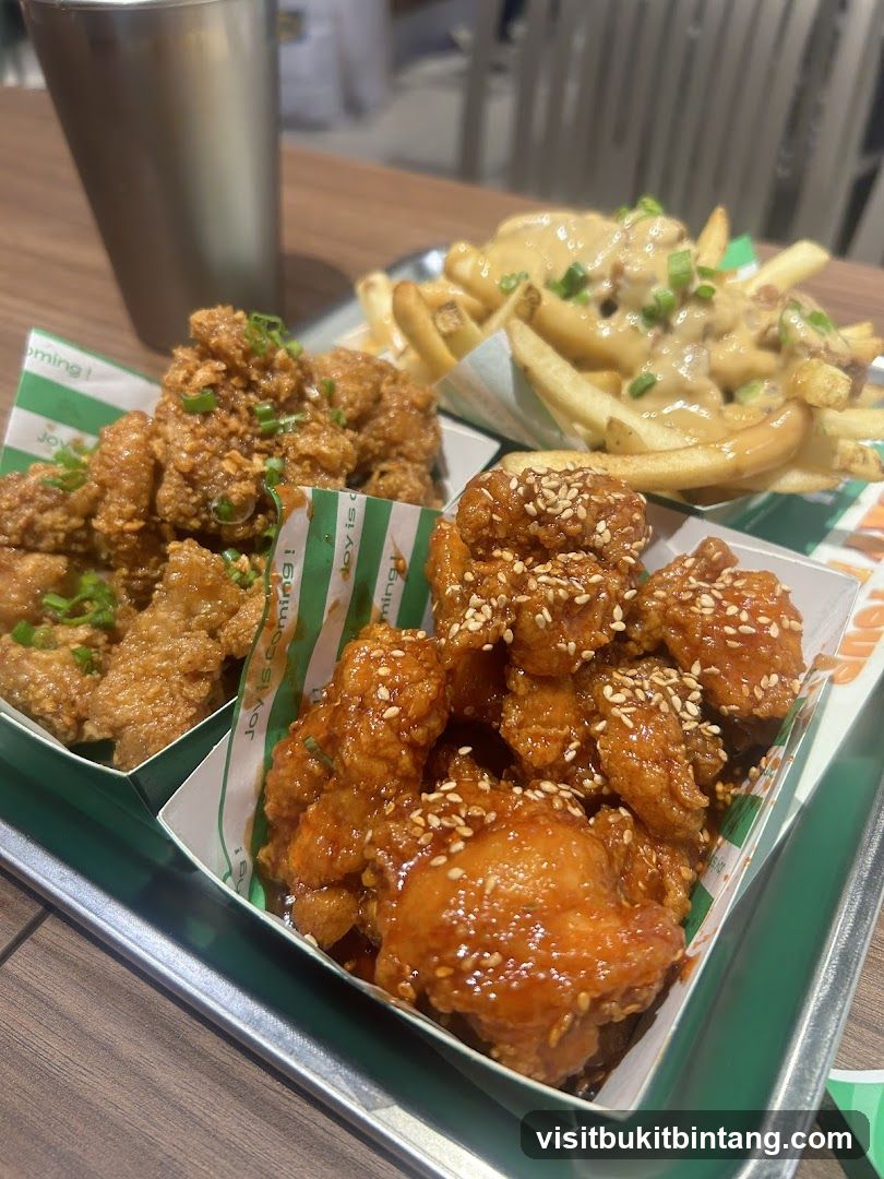 Fried Chicken and Fries