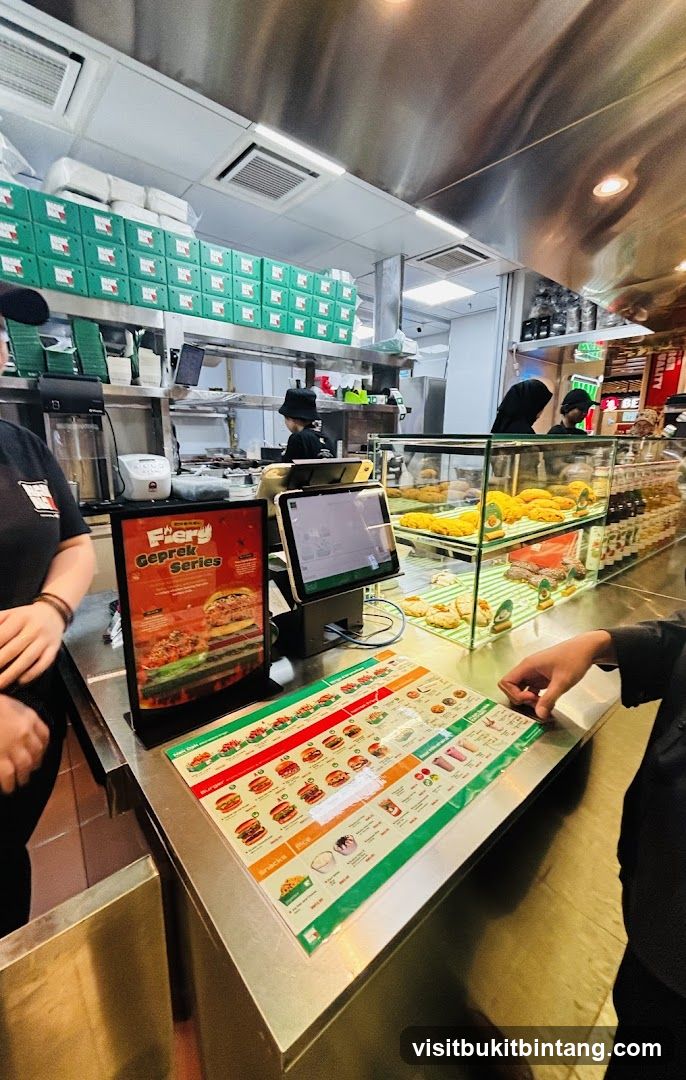 Fast Food Counter