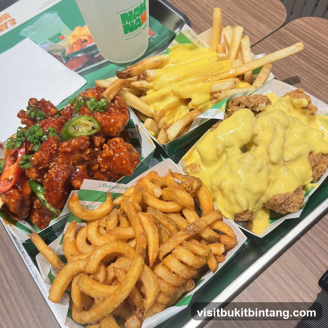 Fried Chicken and Fries