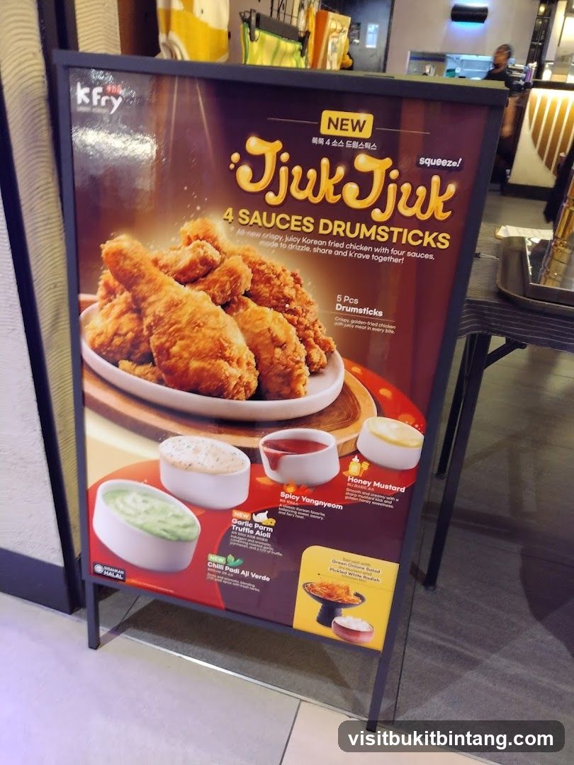 Kfry 4 Sauces Drumsticks Advertisement