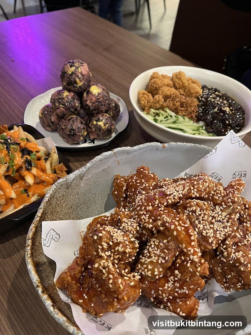 Korean Fried Chicken and Sides