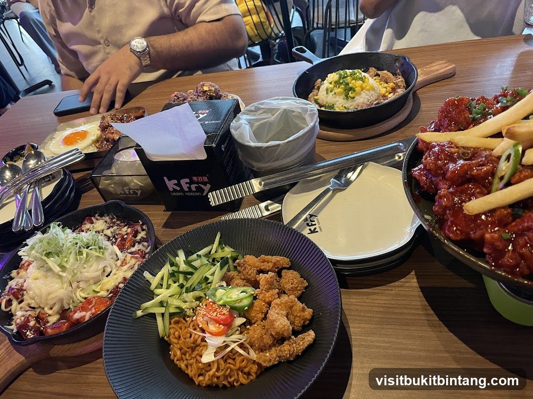Korean Fried Chicken and Rice Dishes