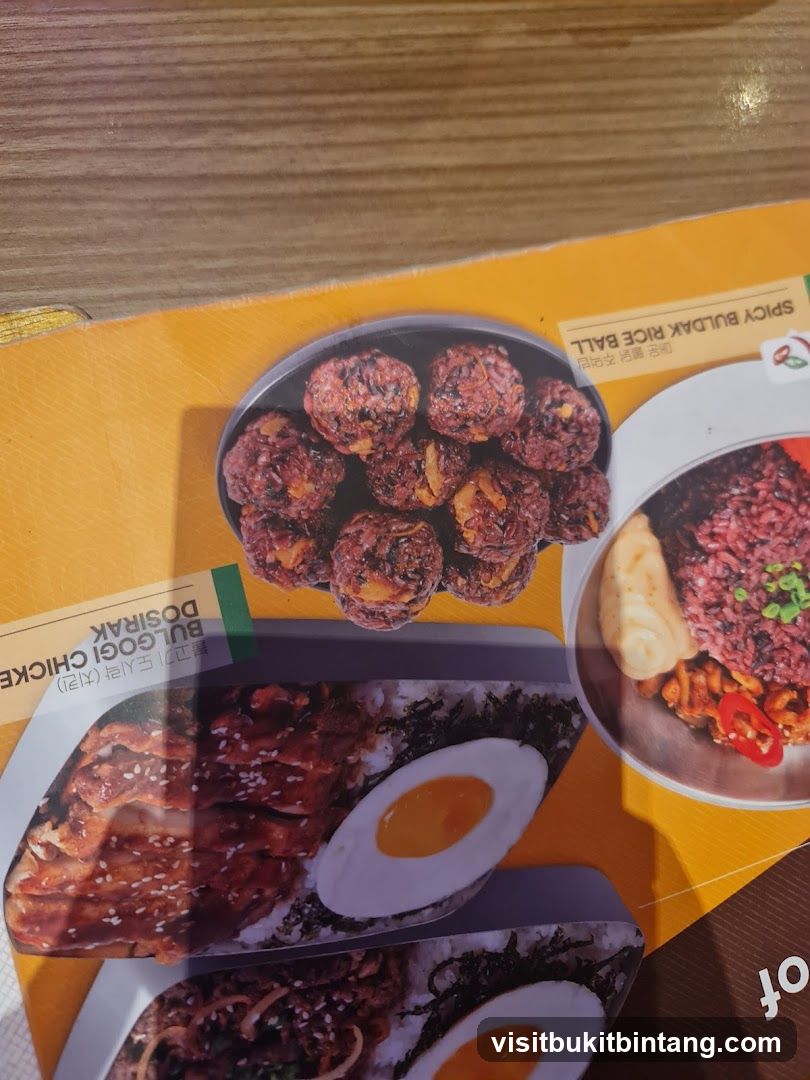 Menu Items