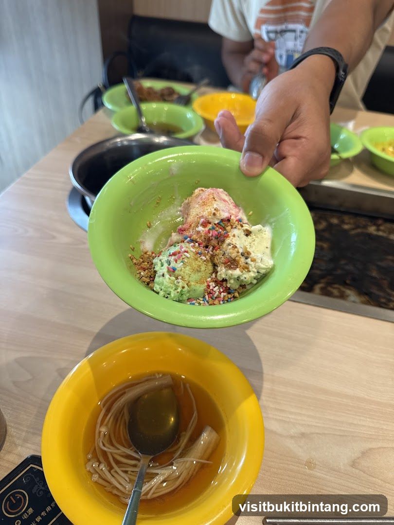 Ice Cream and Soup