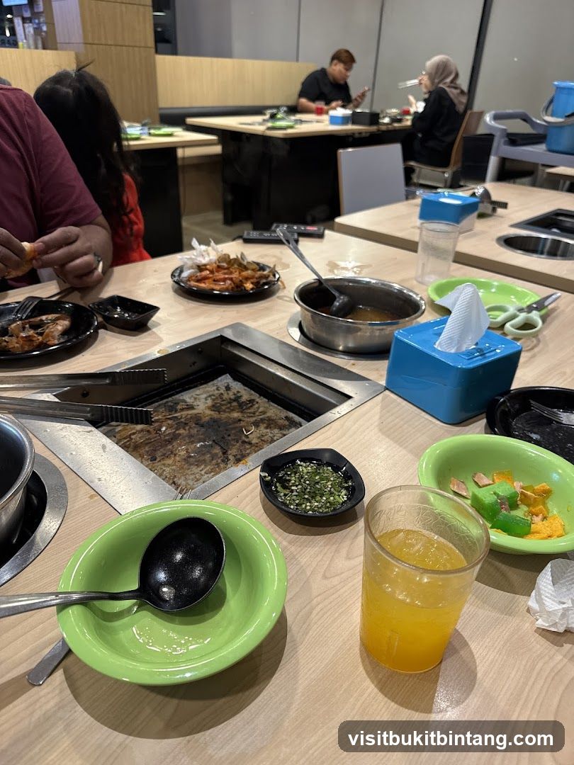 Diners at a Hot Pot Restaurant