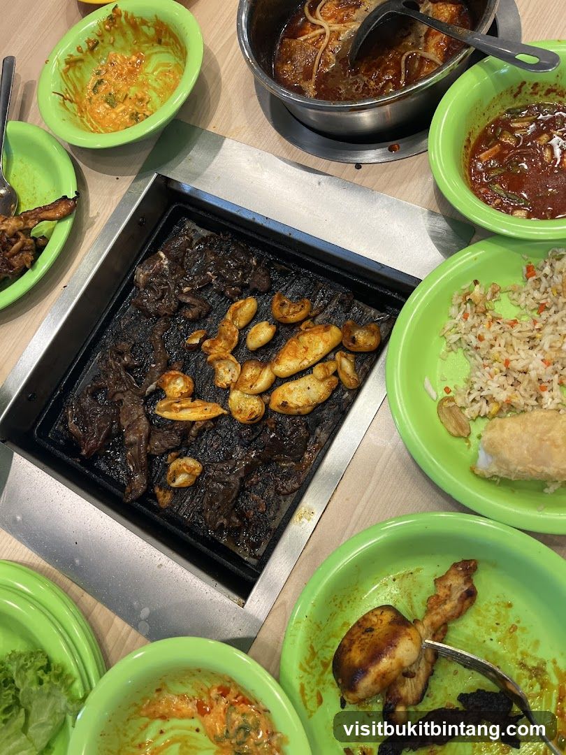 Grill and Hot Pot Meal