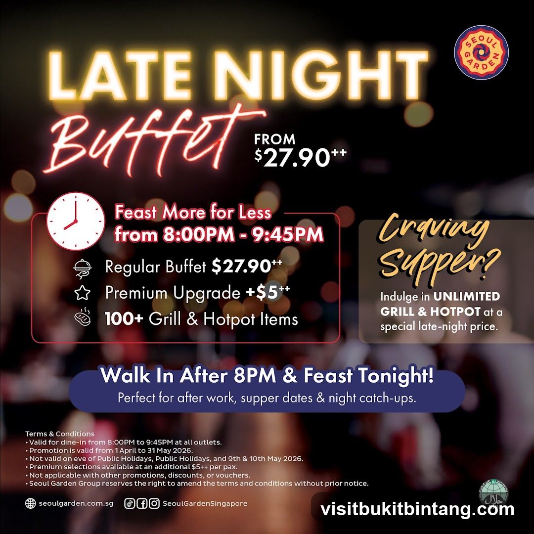 Late Night Buffet Promotion