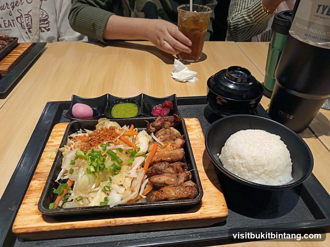 Sizzling Platter Meal