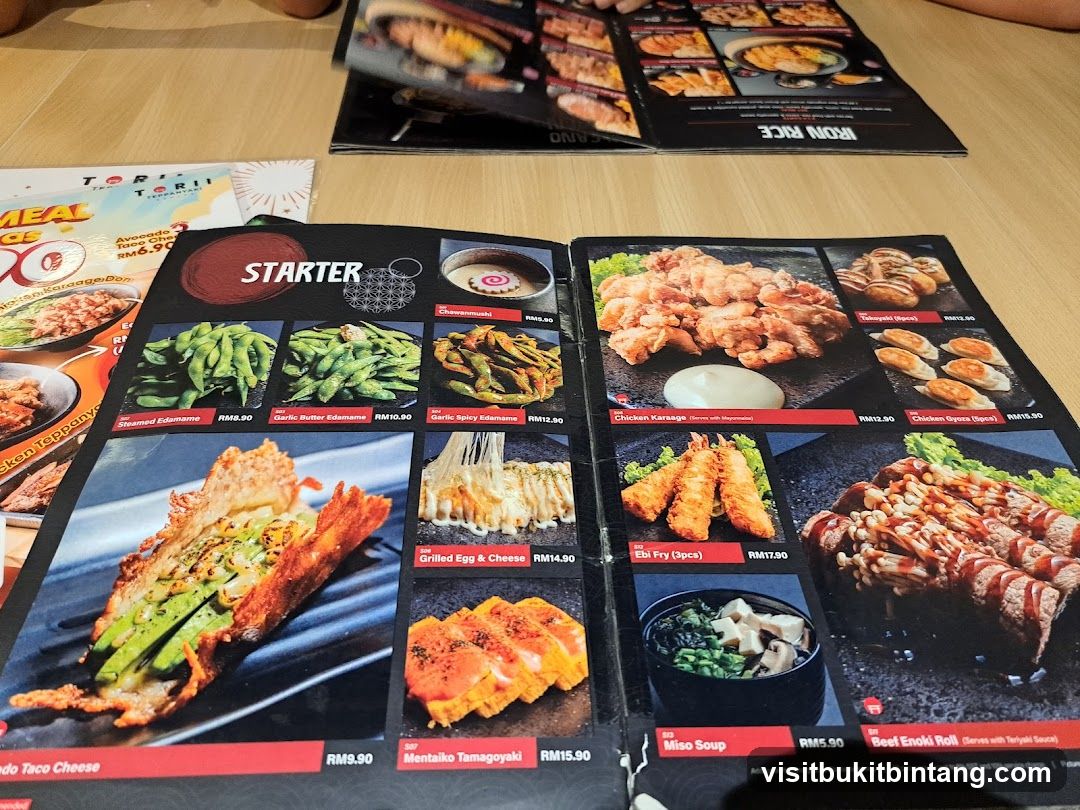 Starter Menu