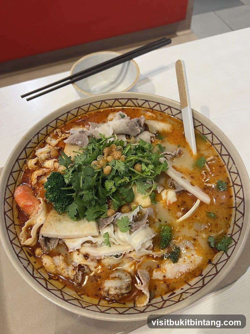 Spicy Noodle Soup