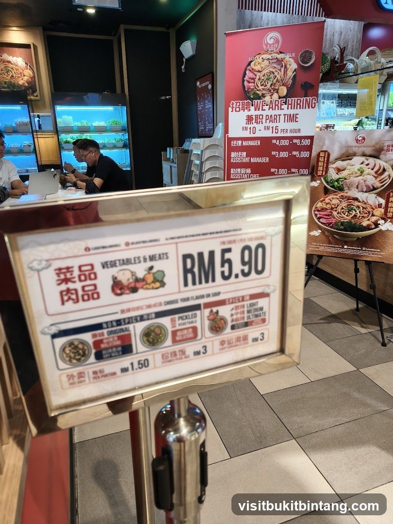 Restaurant Hiring and Menu Display