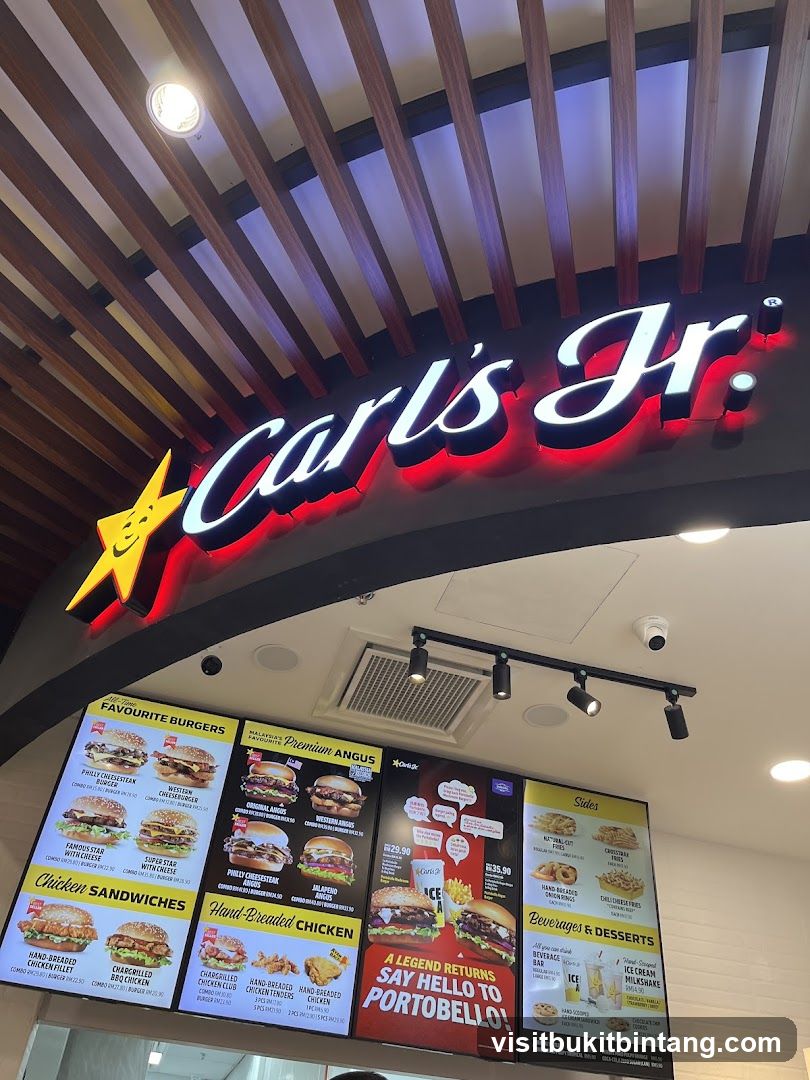 Carl's Jr. Menu