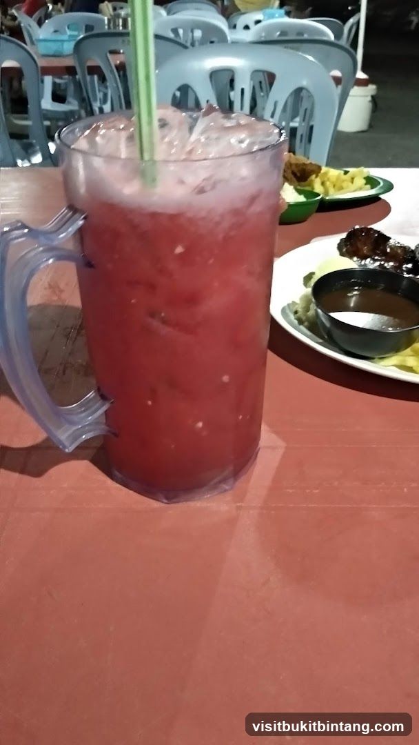 Iced Drink and Food