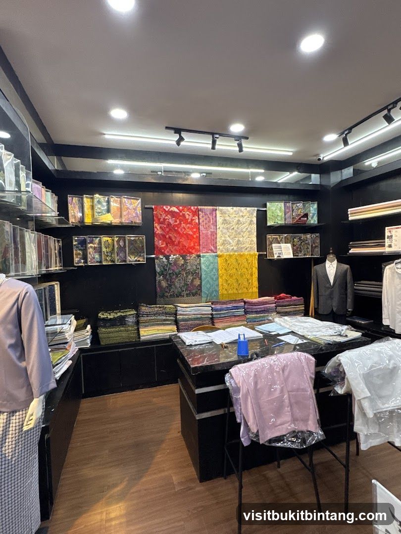 Fabric Store Interior