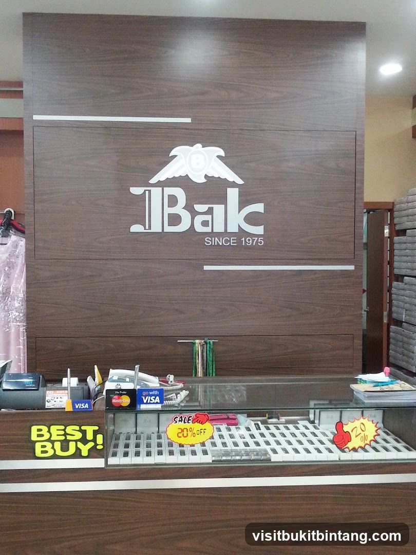 Bak Store Counter