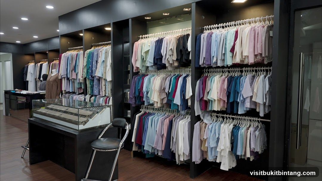 Clothing store interior