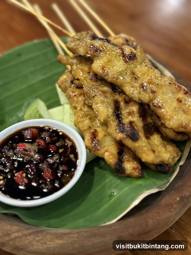 Chicken Satay with Dipping Sauce