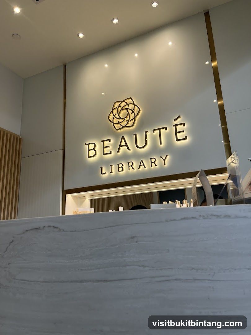 Beauté Library Interior