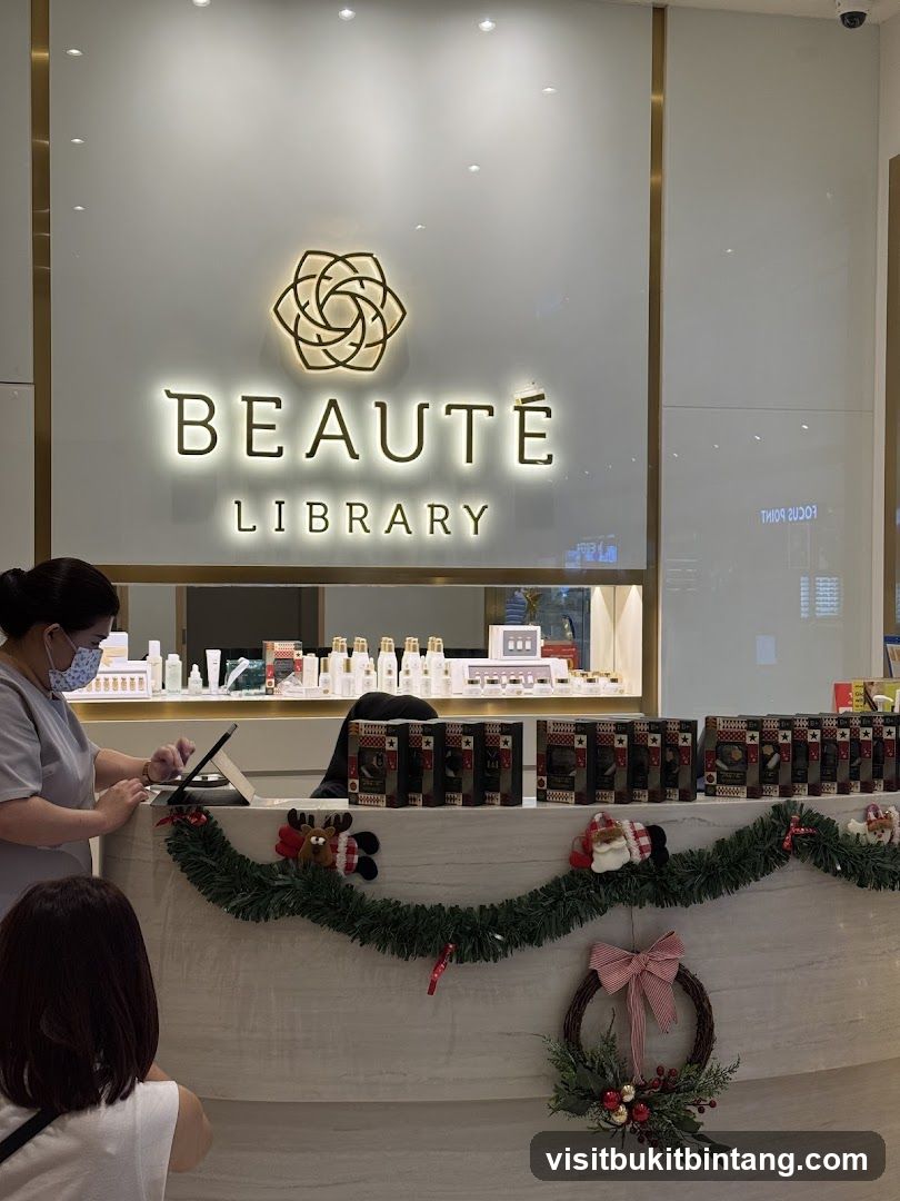 Beauté Library Counter