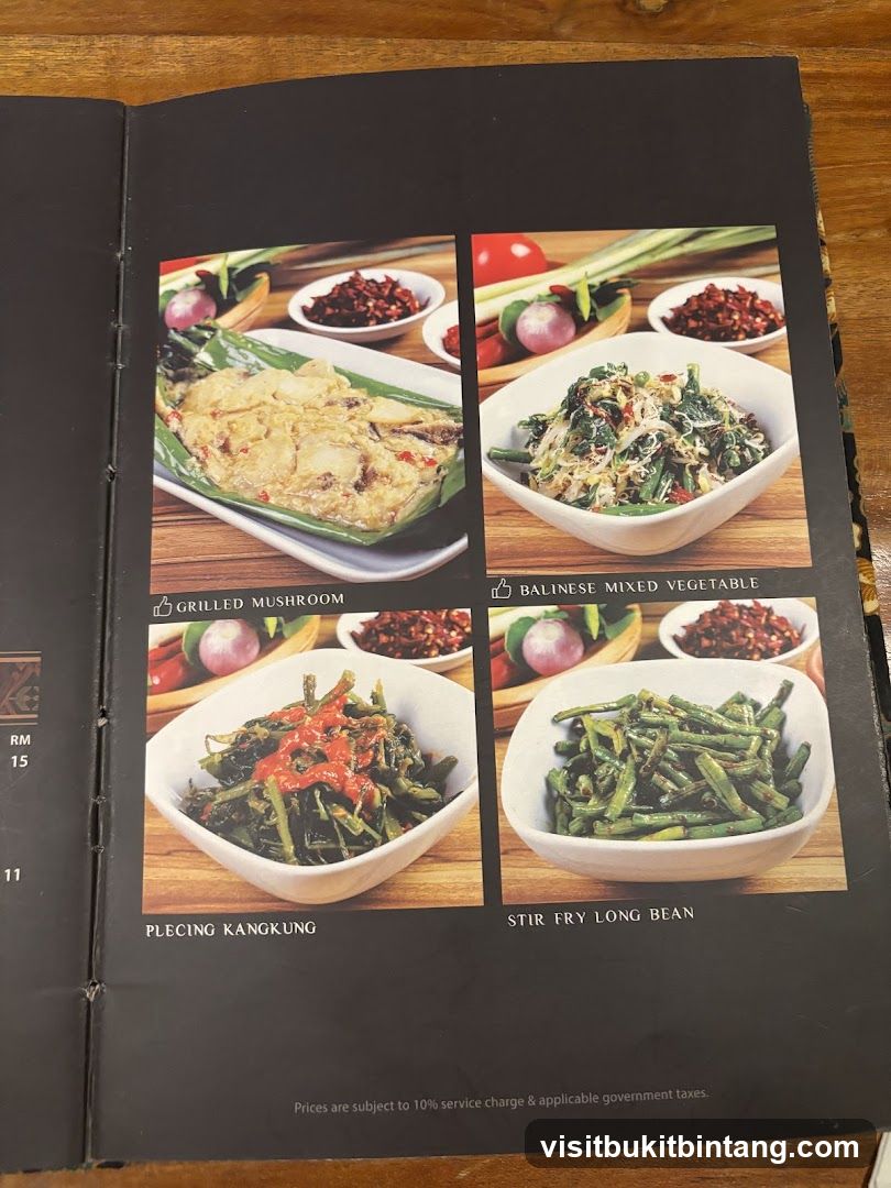 Menu Page