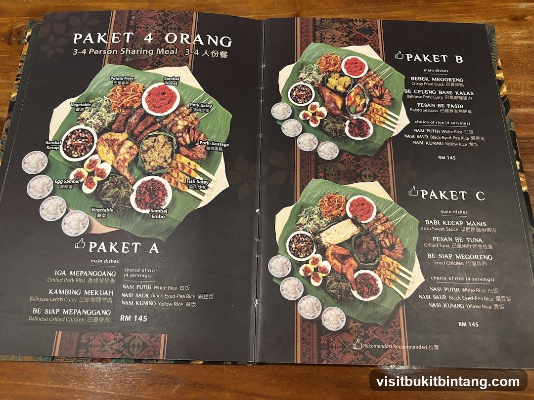 PAKET 4 ORANG