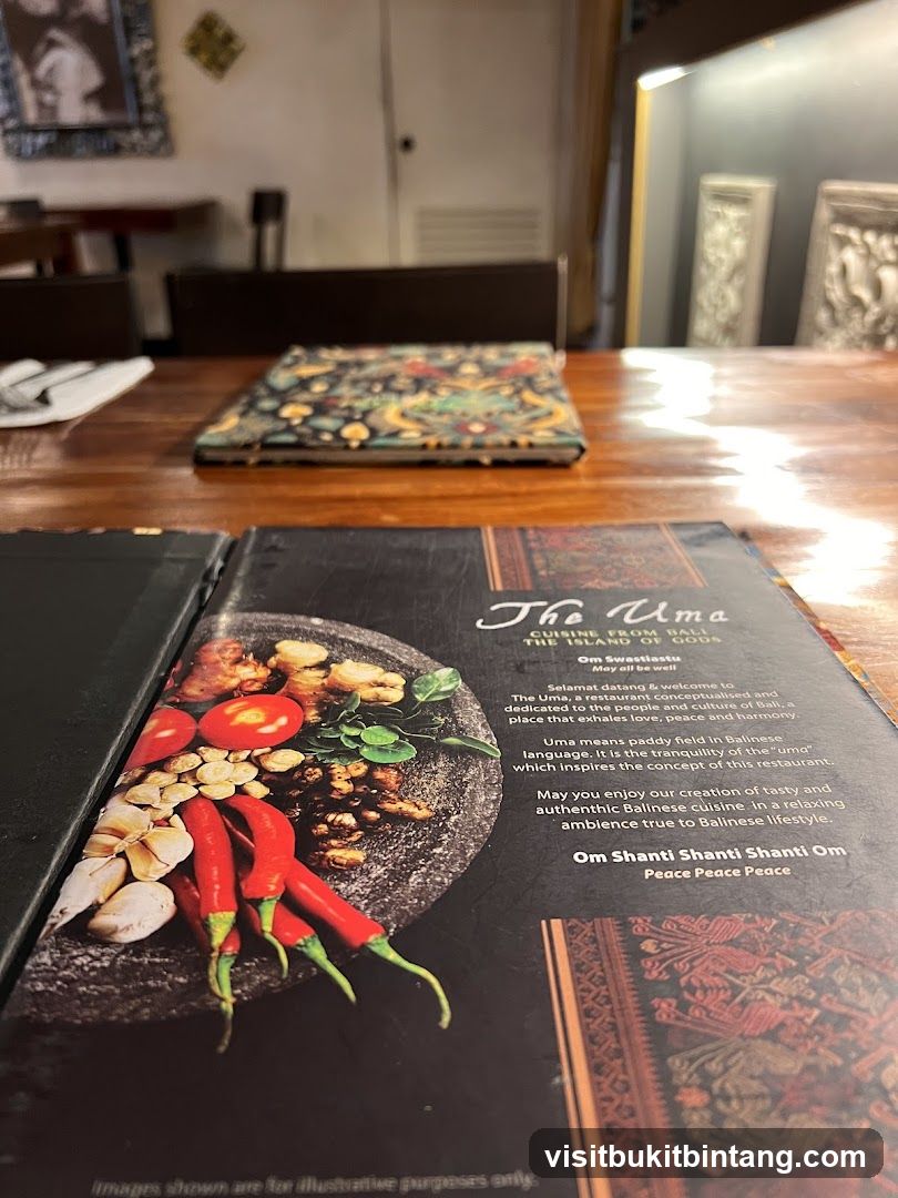The Uma Cuisine From Bali