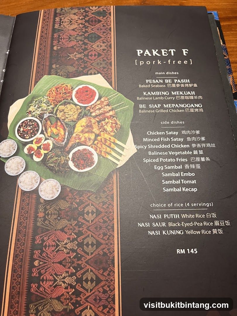 Paket F (Pork-Free)
