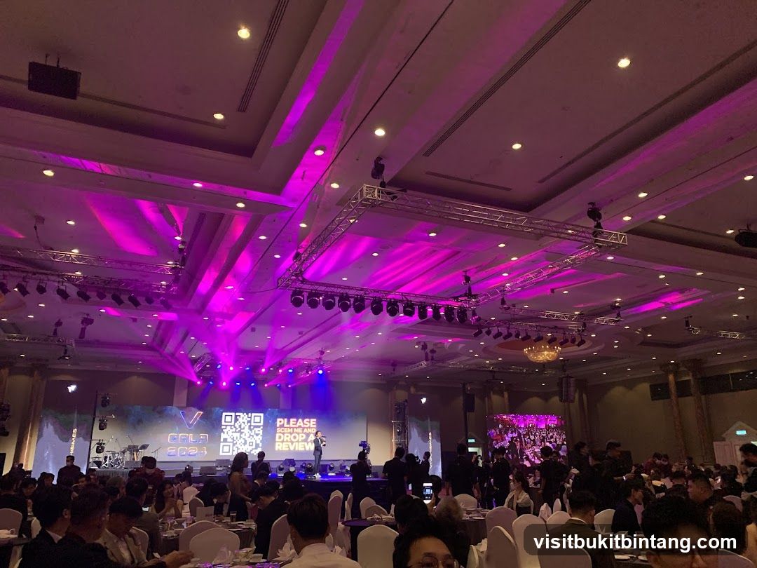 Gala Event with Stage and Audience