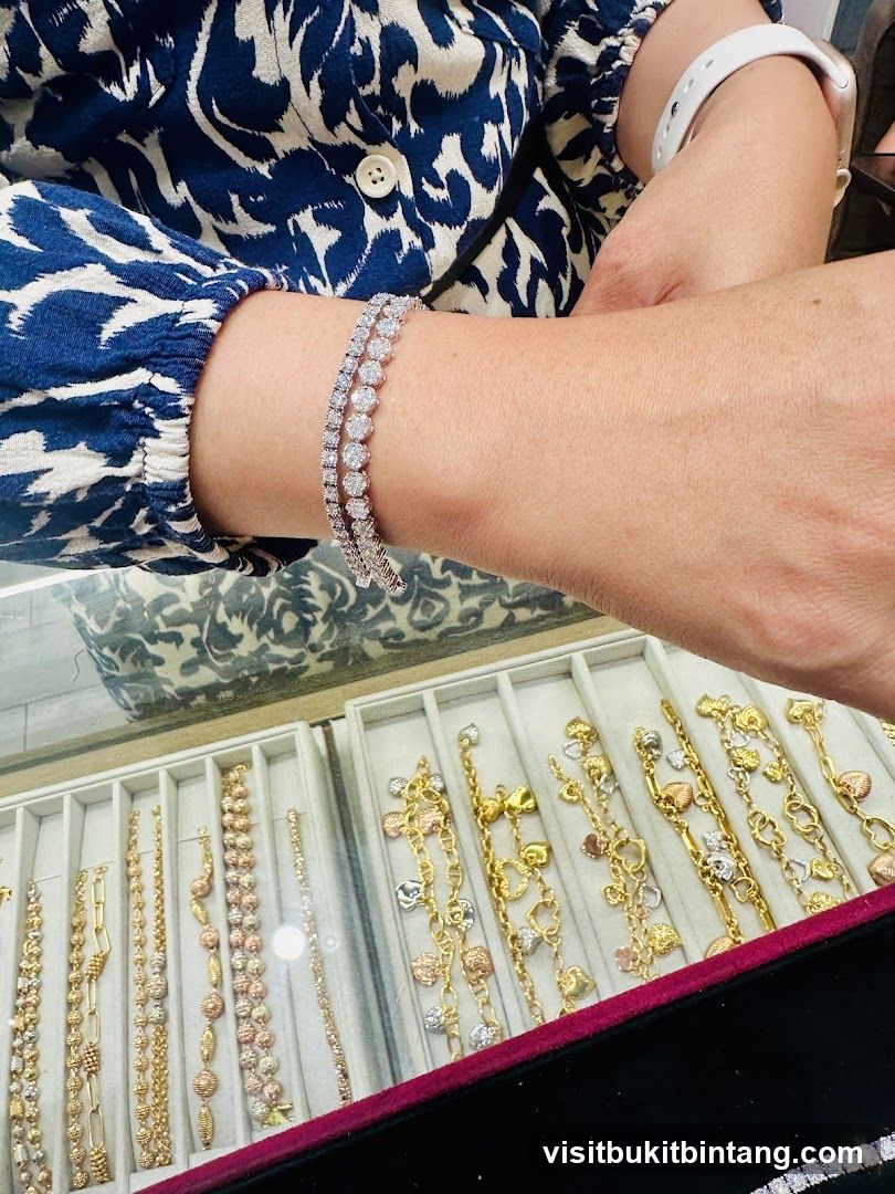 Diamond Bracelets and Gold Chains