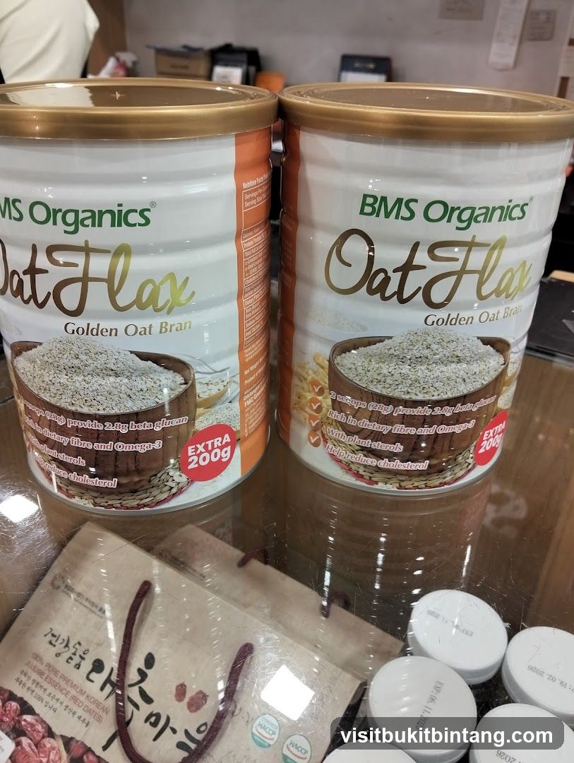 BMS Organics Oat Flax Golden Oat Bran
