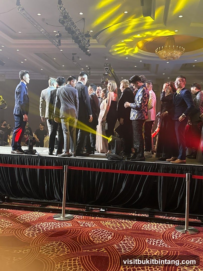 People on Stage at an Event
