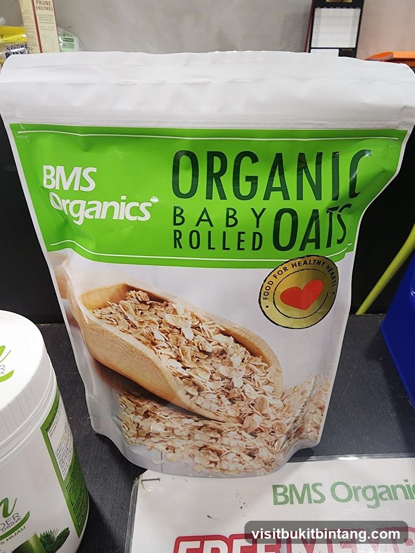 BMS Organics Baby Rolled Oats