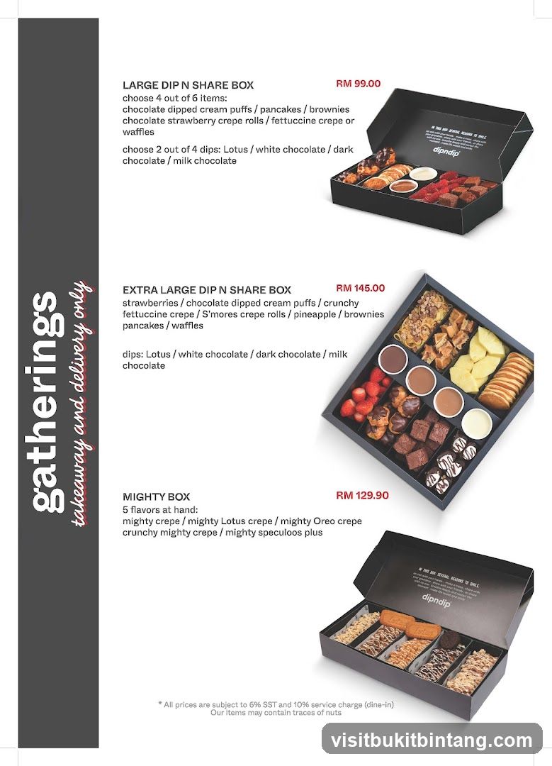 Gatherings Takeaway and Delivery Only