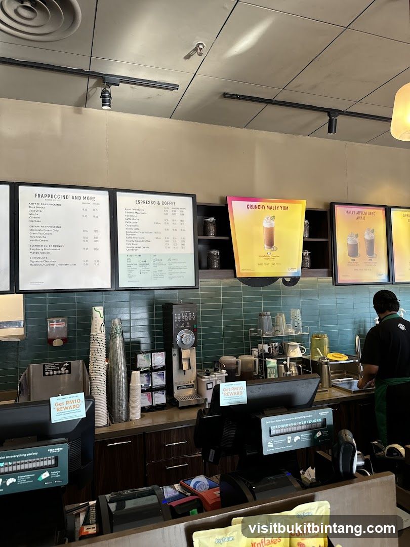 Starbucks Counter