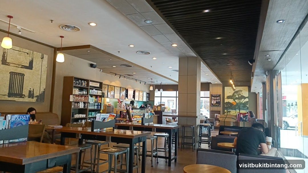 Interior of a coffee shop