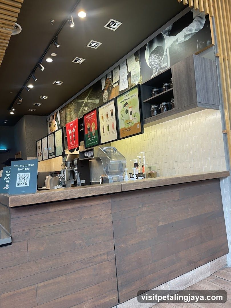 Coffee Shop Interior Counter