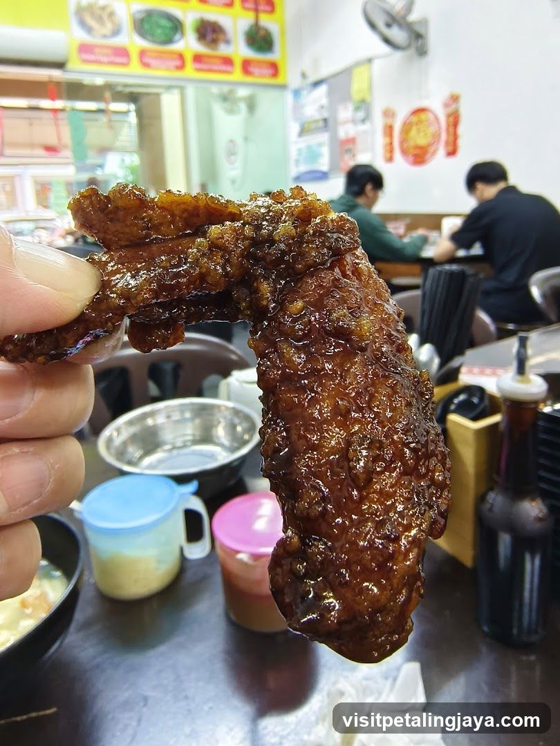 Saucy Fried Chicken Wing