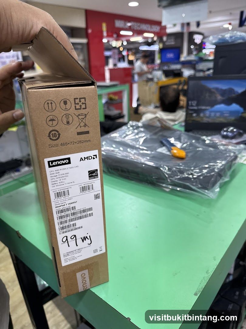 Lenovo Laptop Box