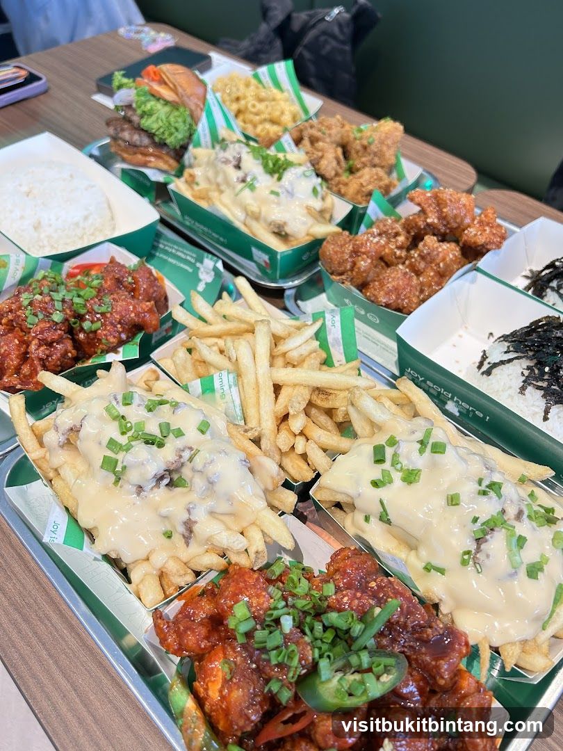 Assortment of Fried Chicken and Sides