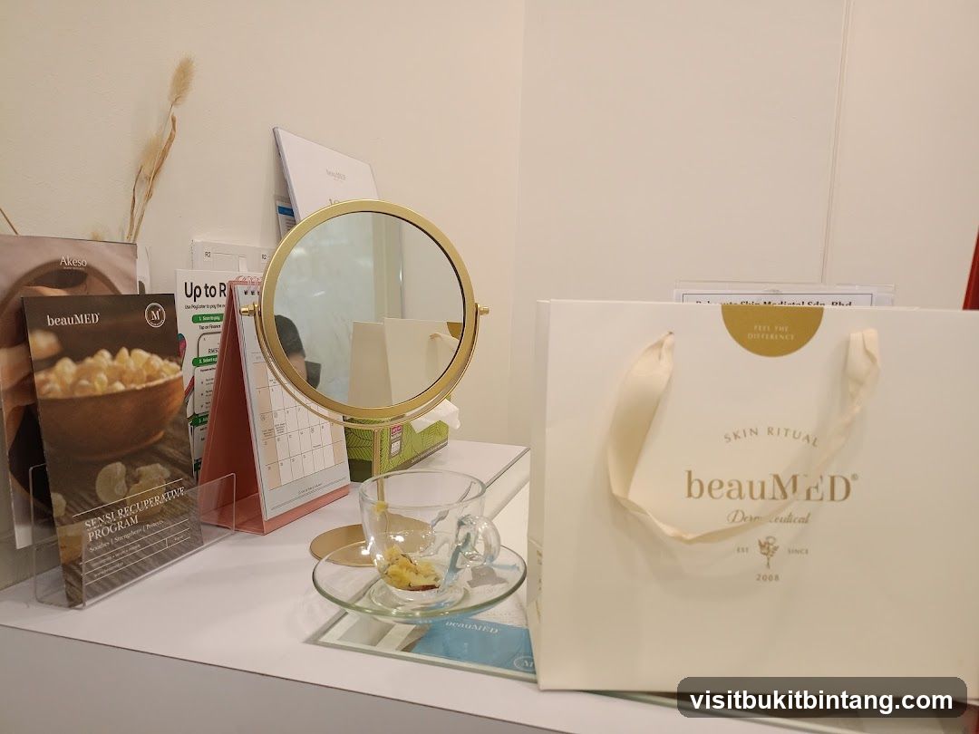 BeauMED Skin Ritual Display