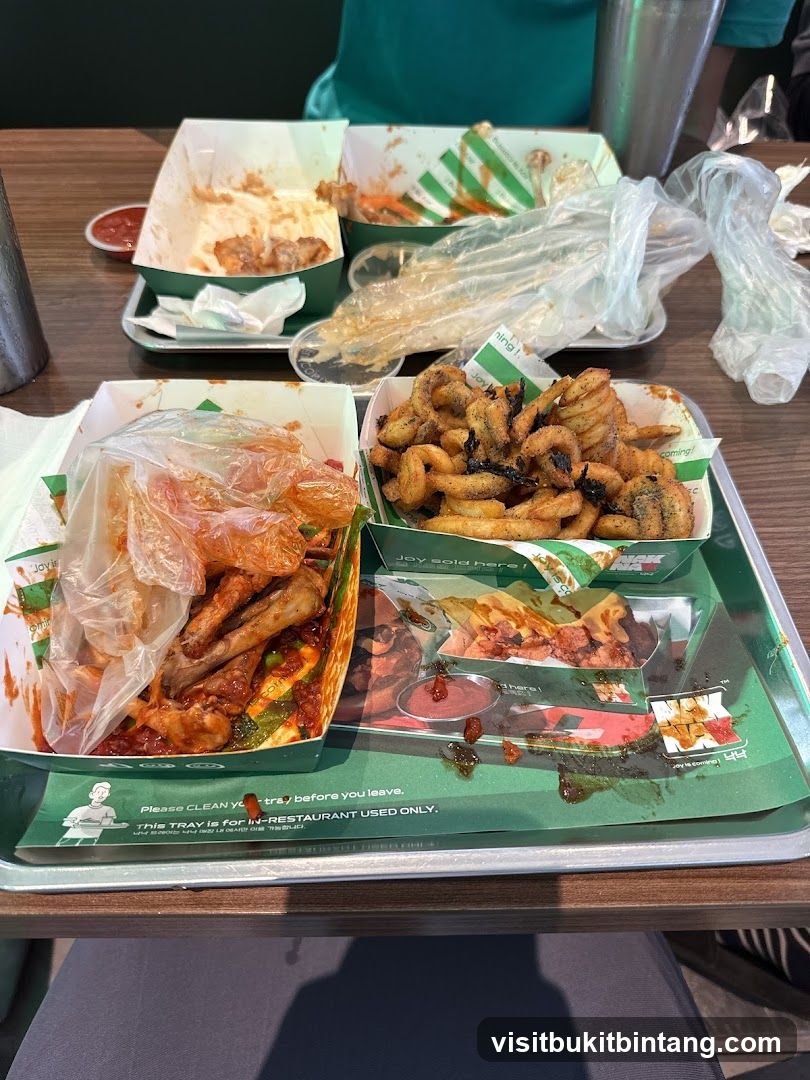 Food on a Tray