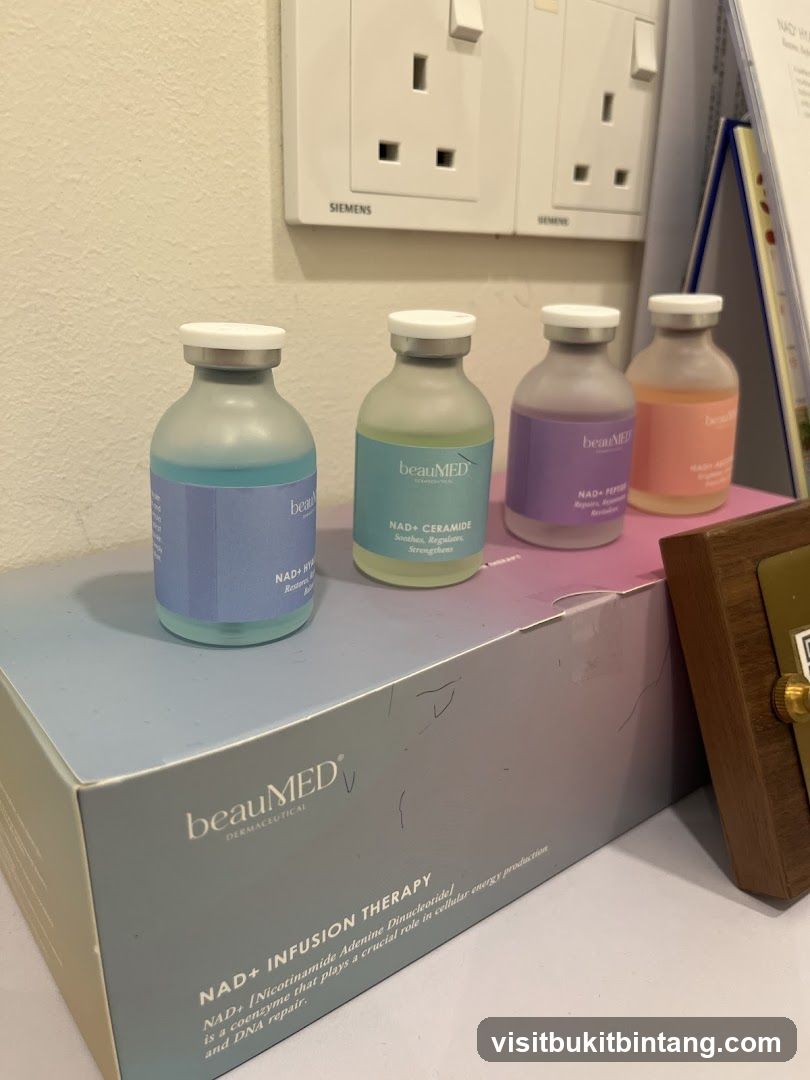 BeauMED NAD+ Infusion Therapy Products
