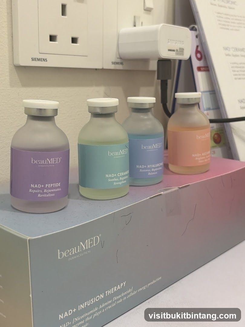 BeauMED NAD+ Infusion Therapy Products
