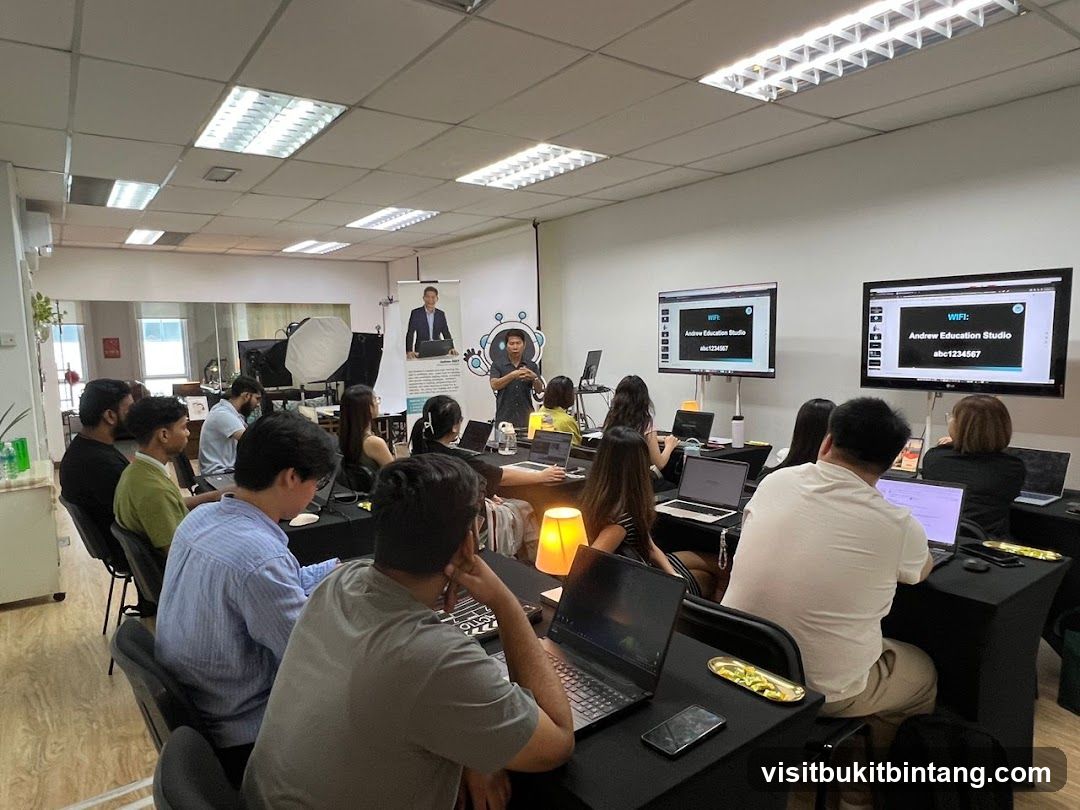Classroom learning session