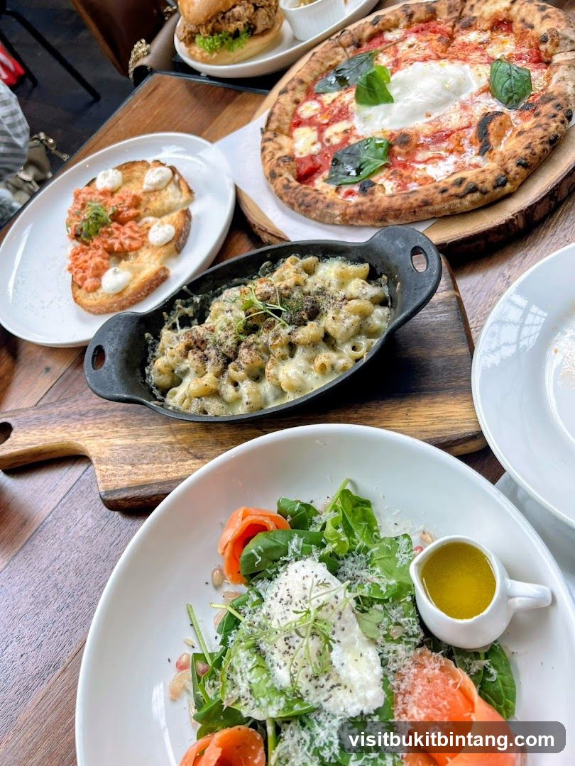 Assortment of Italian Dishes