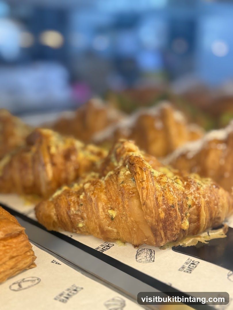 Garlic Herb Croissants
