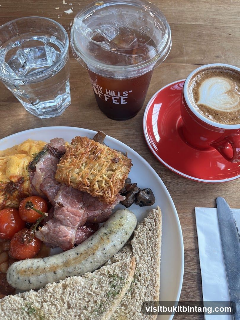Full English Breakfast with Coffee