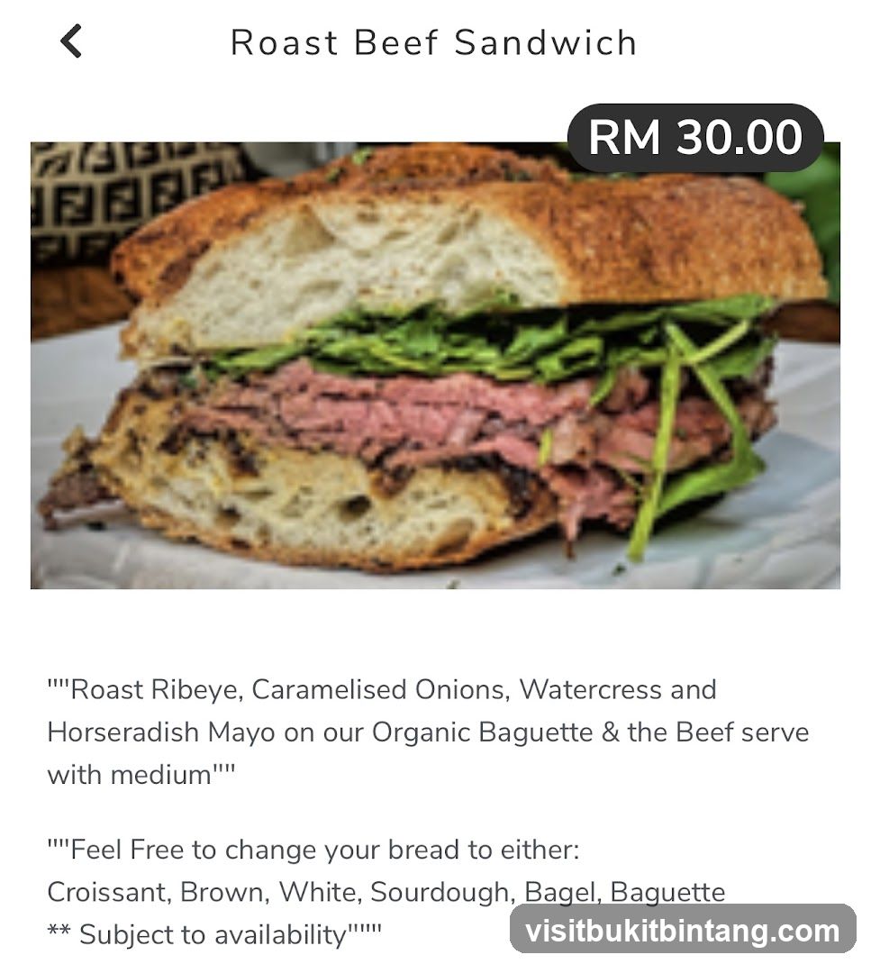Roast Beef Sandwich